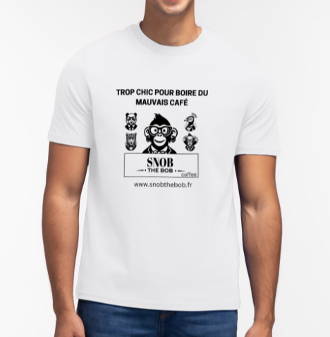 T-shirt Premium Panda Snob Monkey Snob