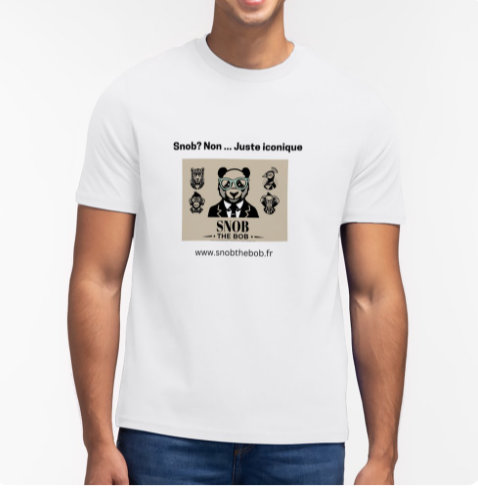 T-shirt Premium Panda Snob Panda