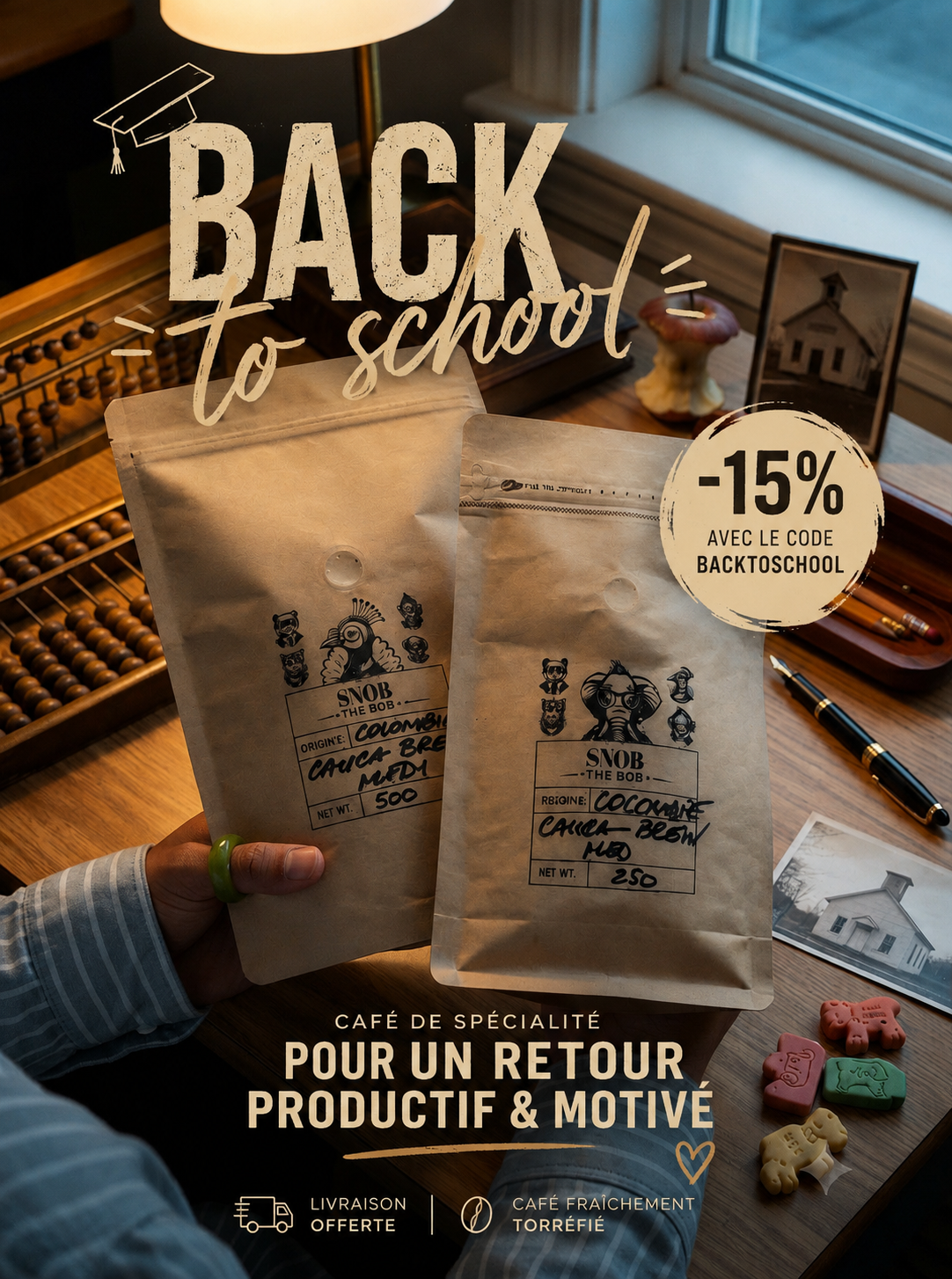 BON CAFE BONNE RENTREE PROFITEZ LE PROMO BACKTOSCHOOL