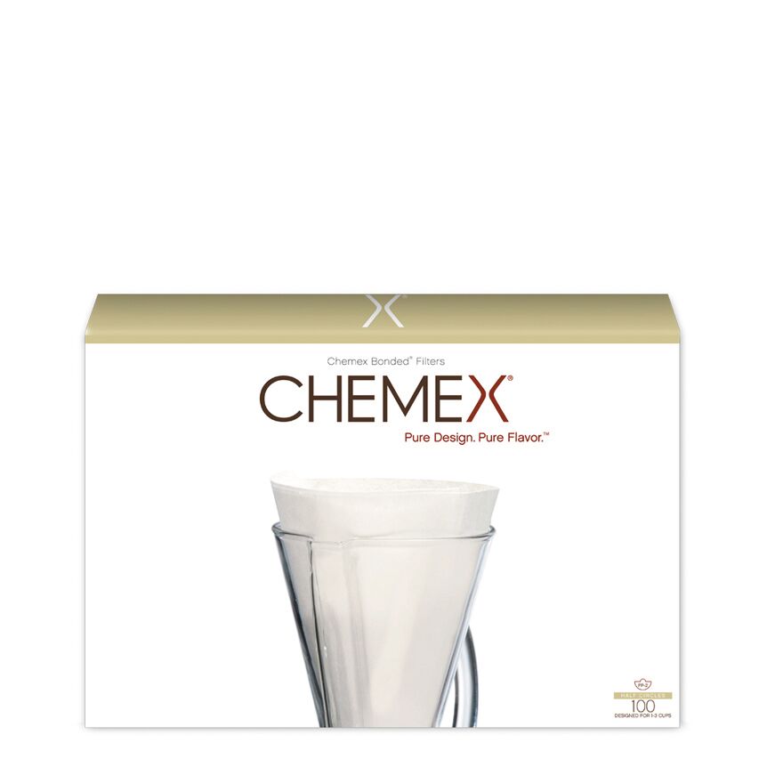 Filtres Chemex 1 à 3 tasses – boîte de 100