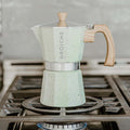 Cafetière italienne Grosche Milano 6 tasses – vert menthe