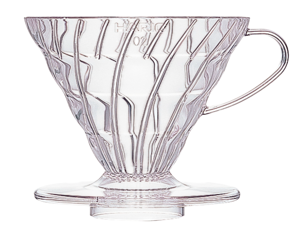 Dripper Hario V60 plastique 02 – 1 à 4 tasses