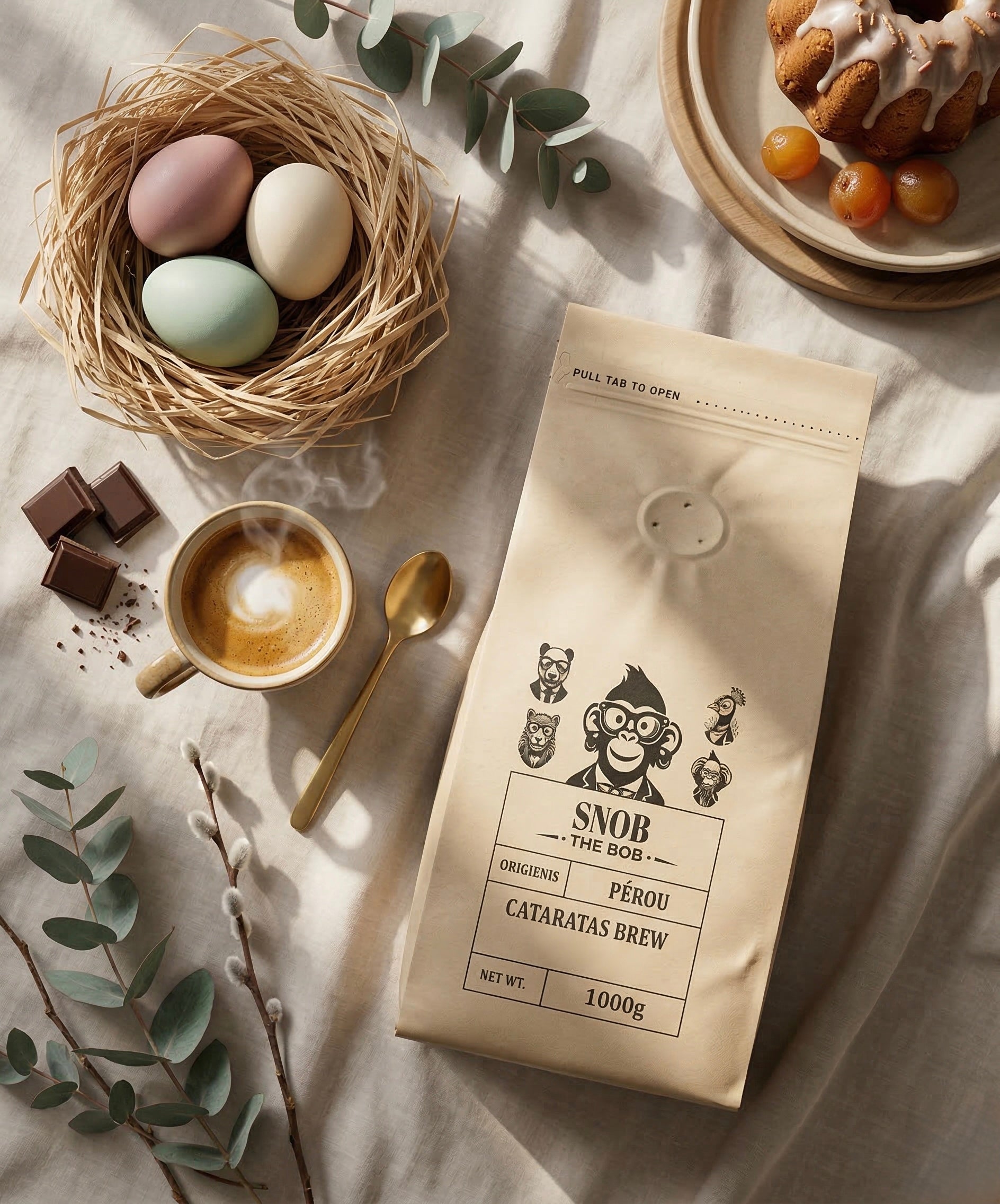 Le Panier de Pâques Snob The Bob – Livraison Offerte - Édition Limitée