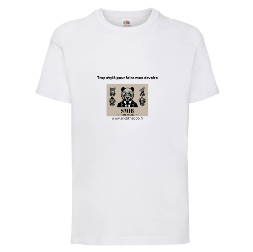 T-shirt Premium  Panda Snob