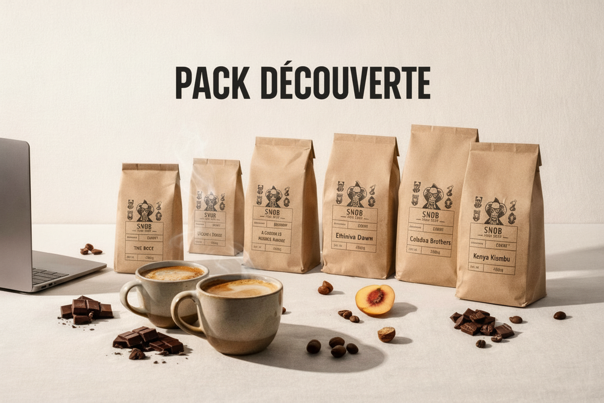 Le meilleur moyen de découvrir nos cafés