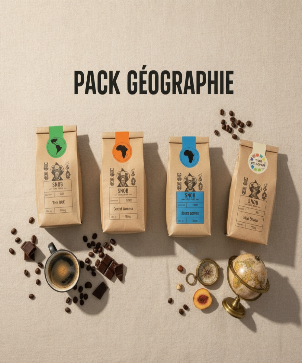 Pack Géographie – Voyage au cœur des grands terroirs du café